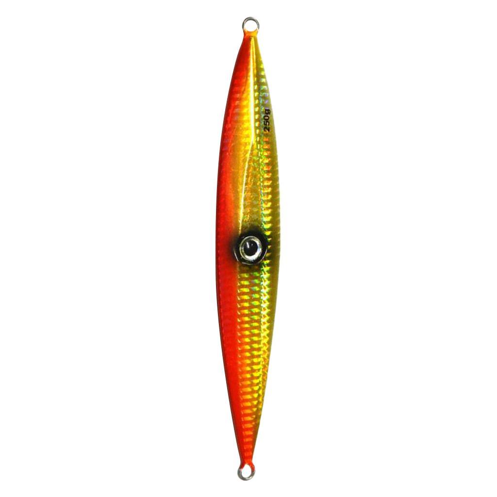 Saltwater Jigging Lures 250g Hard Fishing Lures Heavy Weight Wobblers Artificial Bait