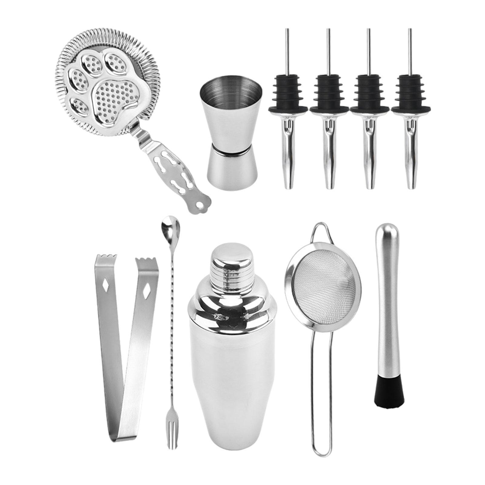 Cocktail Shaker Kits Cocktail Making Set for Drink Traveling Bar Accessories