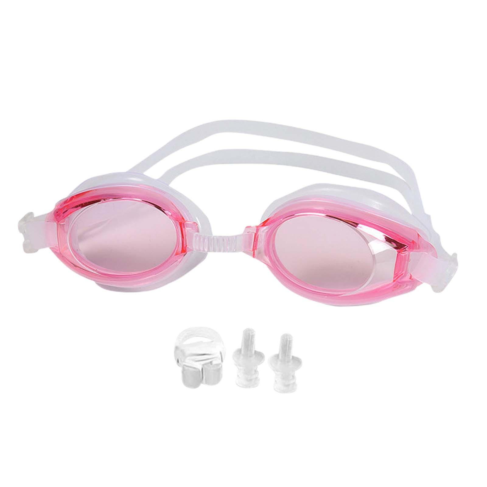 Swimming Goggles Adult Soft Silicone Strap Comfortable Anti Fog Swim Goggles