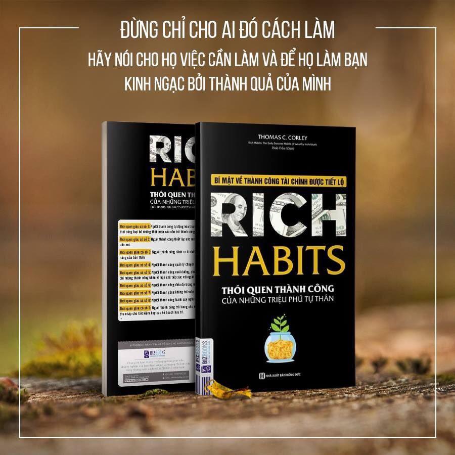 Sách - Rich Habits - Thói Quen Thành Công Của Những Triệu Phú Tự Thân - MCBooks