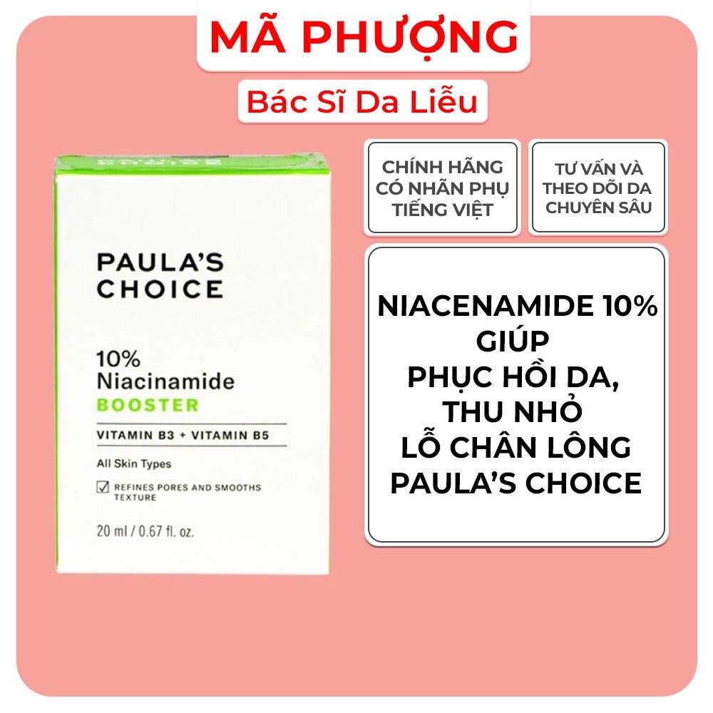 SERUM THU NHỎ LỖ CHÂN LÔNG 10% NIACINAMIDE PAULA'S choice 20ml