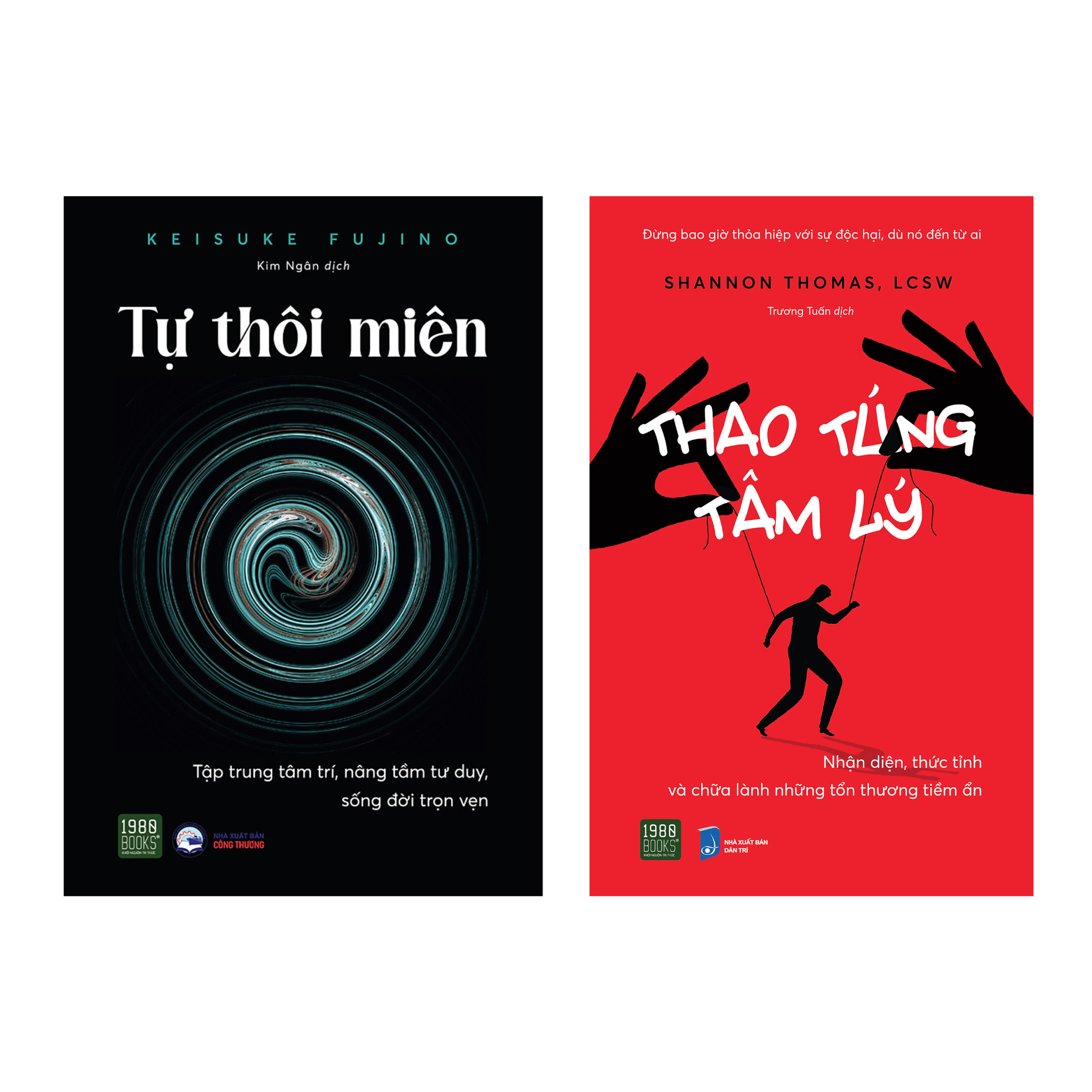 Combo 2 Cuốn Tâm Lý Học Hay- Thao Túng Tâm Lý + Tự Thôi Miên