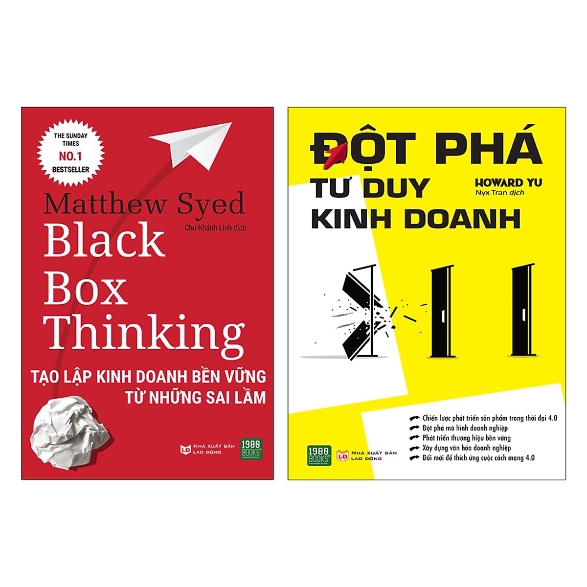 Combo Black Box Thinking + Đột Phá Tư Duy Kinh Doanh