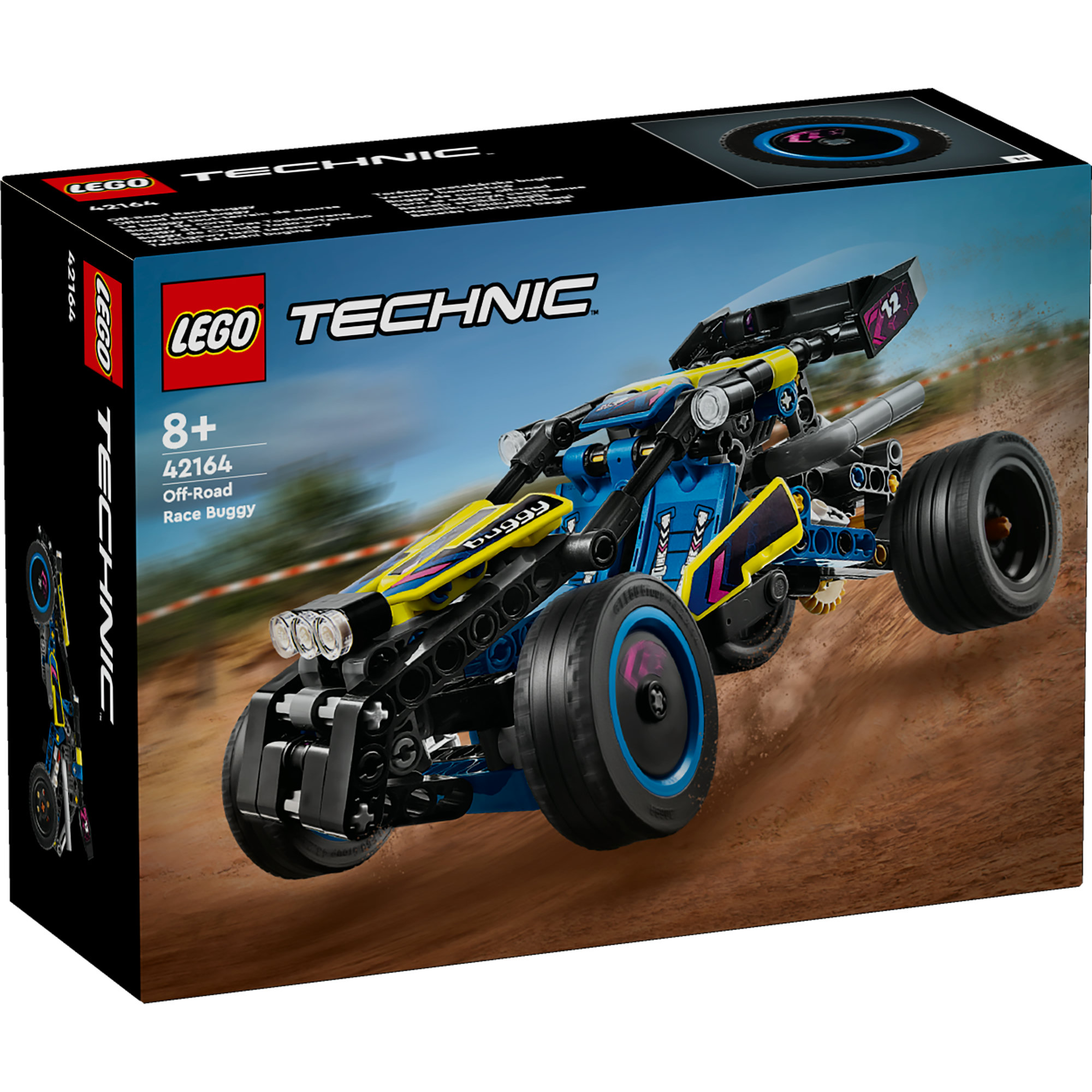 LEGO TECHNIC 42164 Đồ chơi lắp ráp Xe đua vượt địa hình (219 chi tiết)