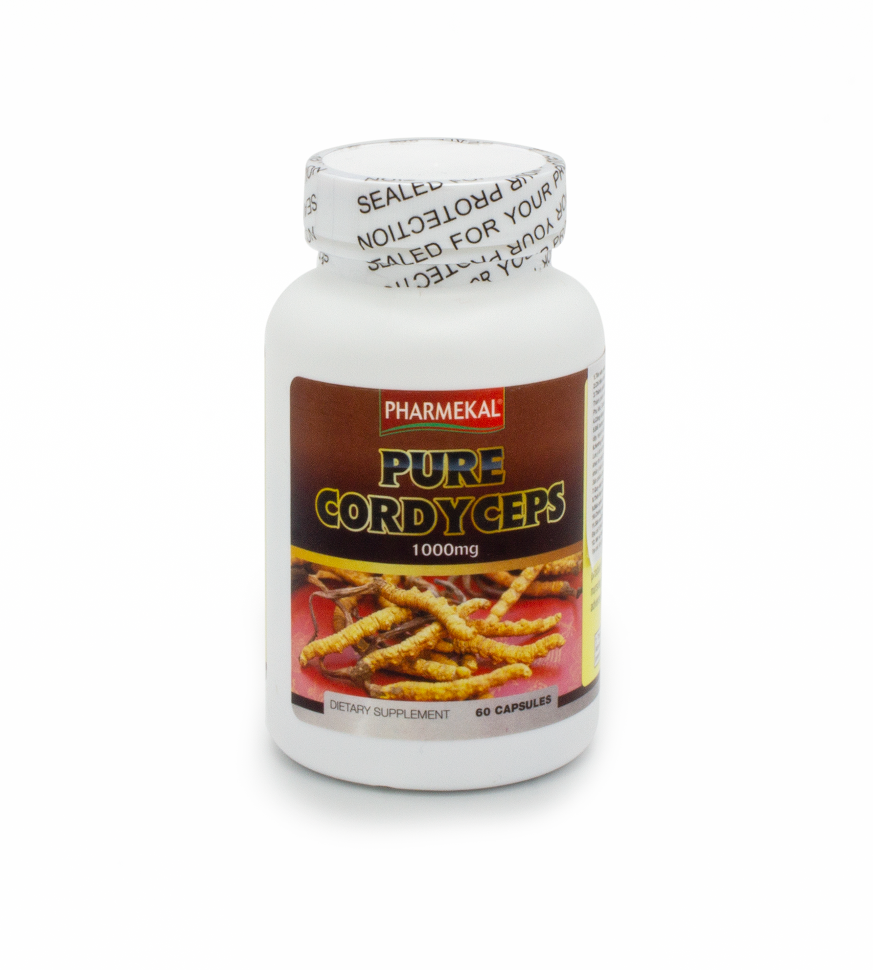 Viên Uống Đông Trùng Hạ Thảo Pure Cordyceps Pharmekal Giúp Tăng Cường Sức Khỏe - 60 Viên