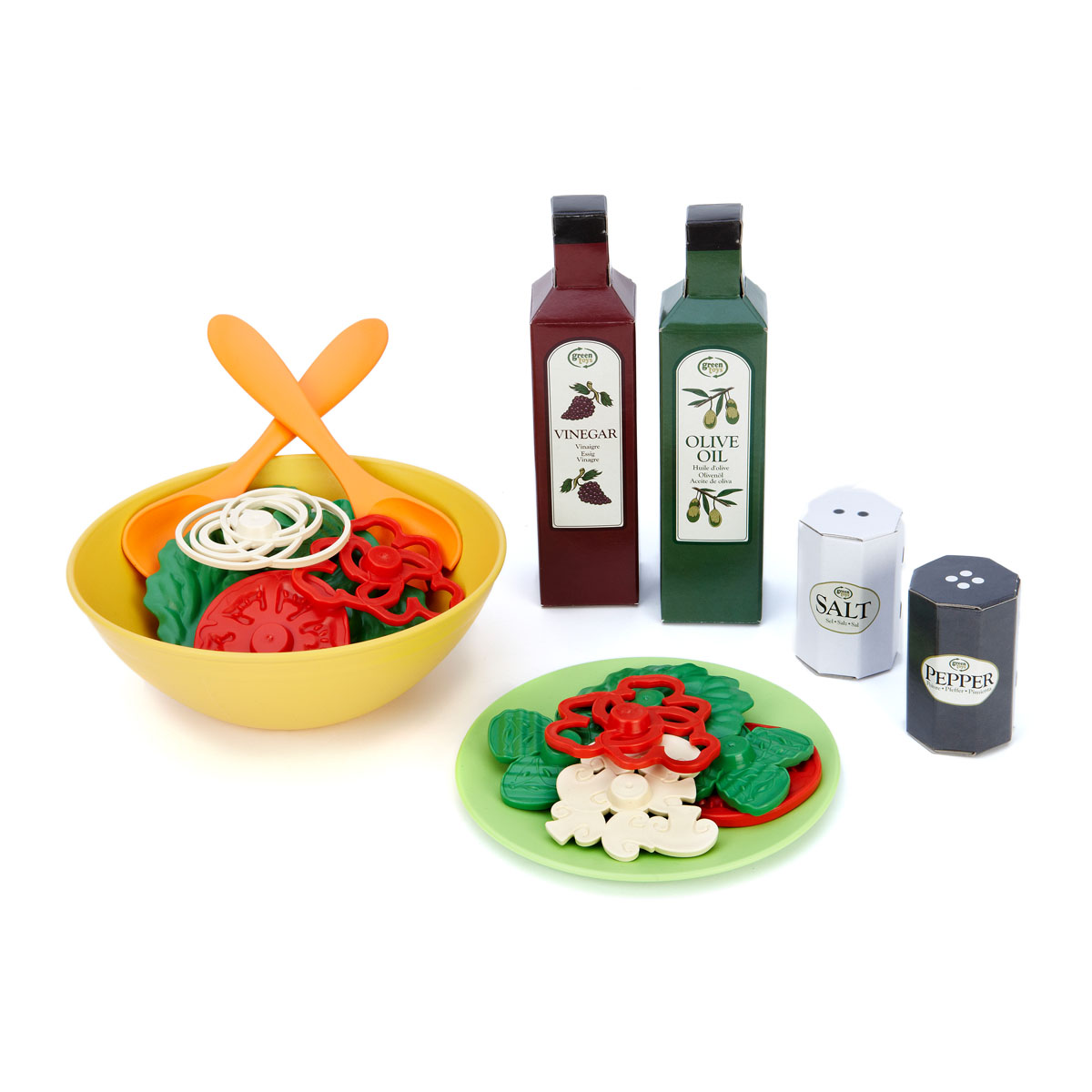 Bộ Đồ Chơi Làm Salad Green Toys Cho Bé Từ 2 Tuổi