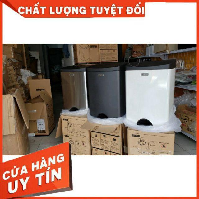 Thùng Rác INOX 15L ( BẢO HÀNH 12T)