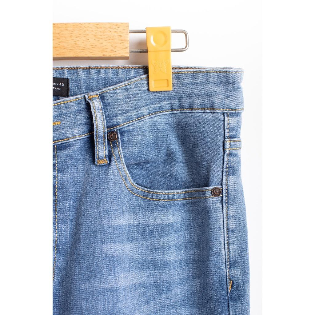 Quần Jean nam Cao Cấp LADOS - 4048 Chất Jean dày mềm ,Co Giãn tốt, form slimfit