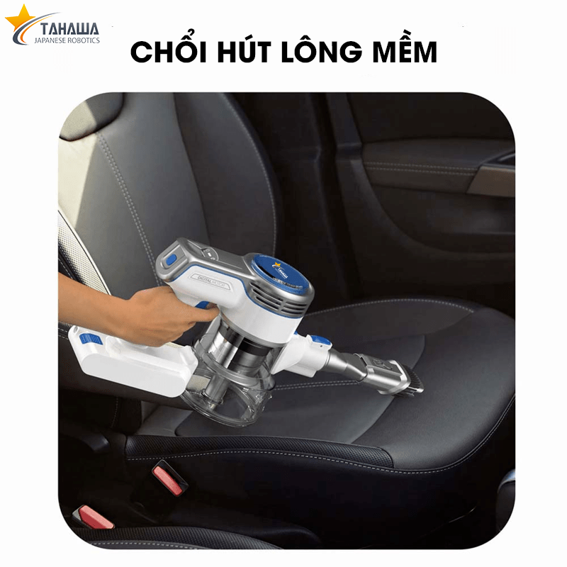 Máy hút bụi cầm tay TAHAWA TH-I7- Lực hút: 22000Pa- Pin: 2200mAh - Máy hút bụi đa năng, có nhiều đầu hút  - Bảo hành chính hãng 24 tháng, 1 đổi 1 trong 30 ngày. Hàng nhập khẩu chính hãng