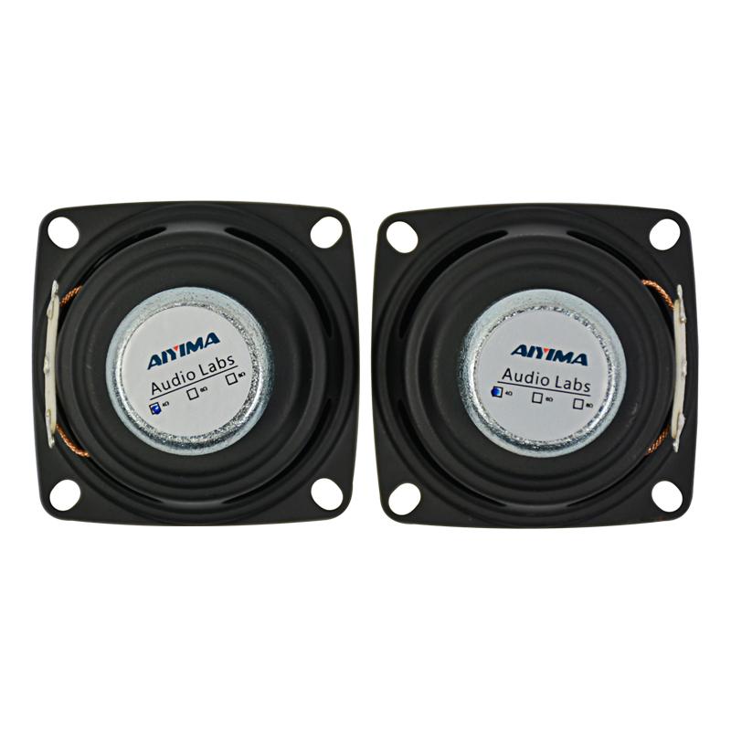 AIYIMA 2PCS 2 inch Loa âm thanh toàn diện Color: 8 ohm speaker