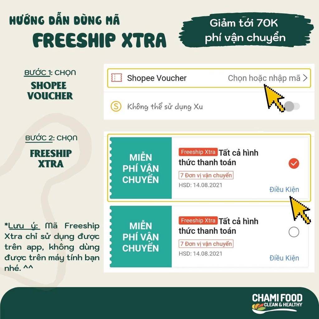 Hạt macca Úc ChamiFood Nứt vỏ 500G NHẬP KHẨU CHÍNH NGẠCH LOẠI 1 giúp Giảm cân Đẹp dáng, bổ sung MUFAs, phù hợp Eat Clean