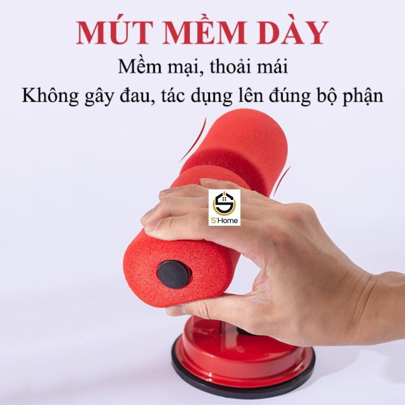 Dụng Cụ Tập Bụng Chữ T ️S'Hom️ Dụng Cụ Tập Thể Dục Tại Nhà Chữ T, Đế Hút Chân Không, Giảm Eo Săn Chắc Cơ Bụng – SH6