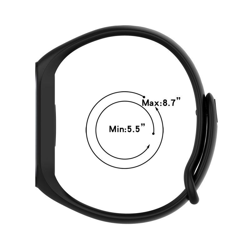 Dây Đeo Cao Su Thay Thế Cho Xiaomi Mi band 7 Siêu Mềm