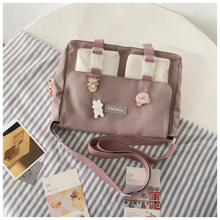 Túi Đeo Chéo Nữ - Túi Vải Chống Nước - Túi Vải cá tính 2021