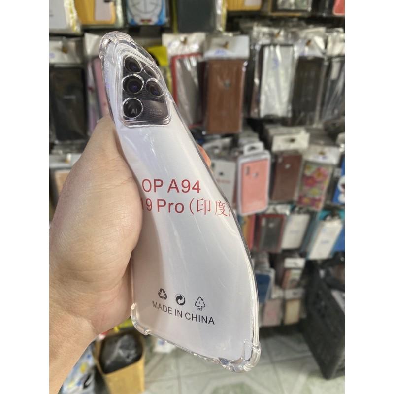 Ốp lưng oppo A94 / F19 pro dẻo trong chống sốc