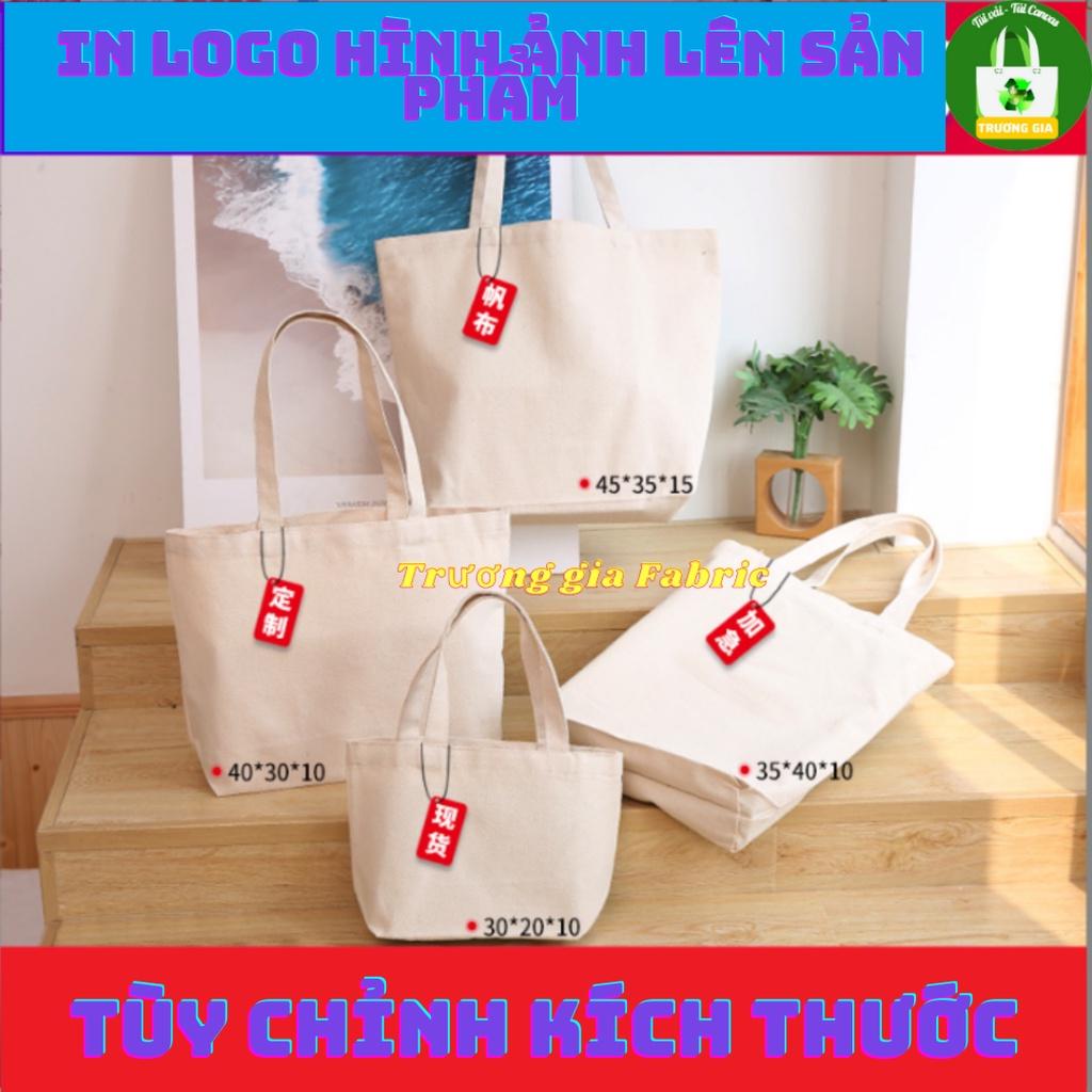 Túi Vải Canvas Tùy chỉnh kích thước in logo không giới hạn số lượng Trương Gia Túi Vải - Túi Canvas - 42x35cm