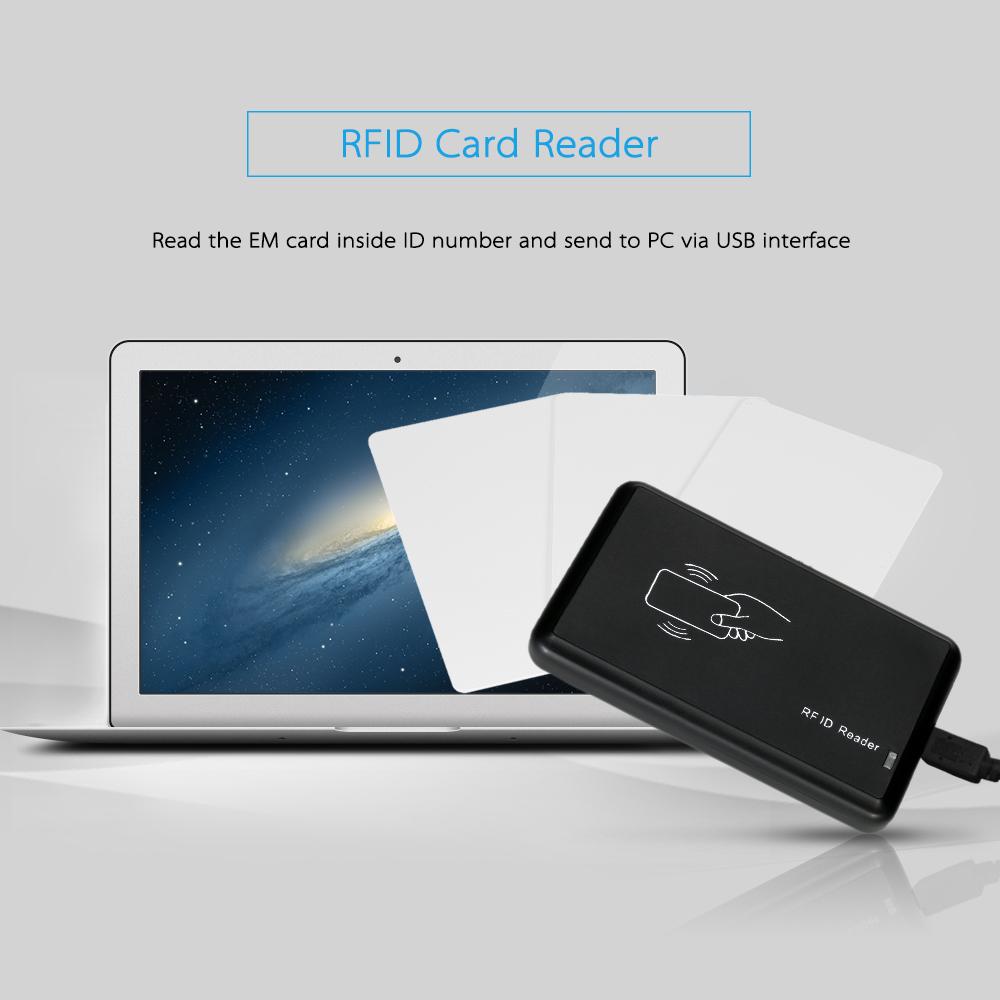 Đầu Đọc Thẻ Rfid Không Tiếp Xúc 125Khz Usb Có Thể Định Cấu Hình Cảm Biến Tiệm Cận Em