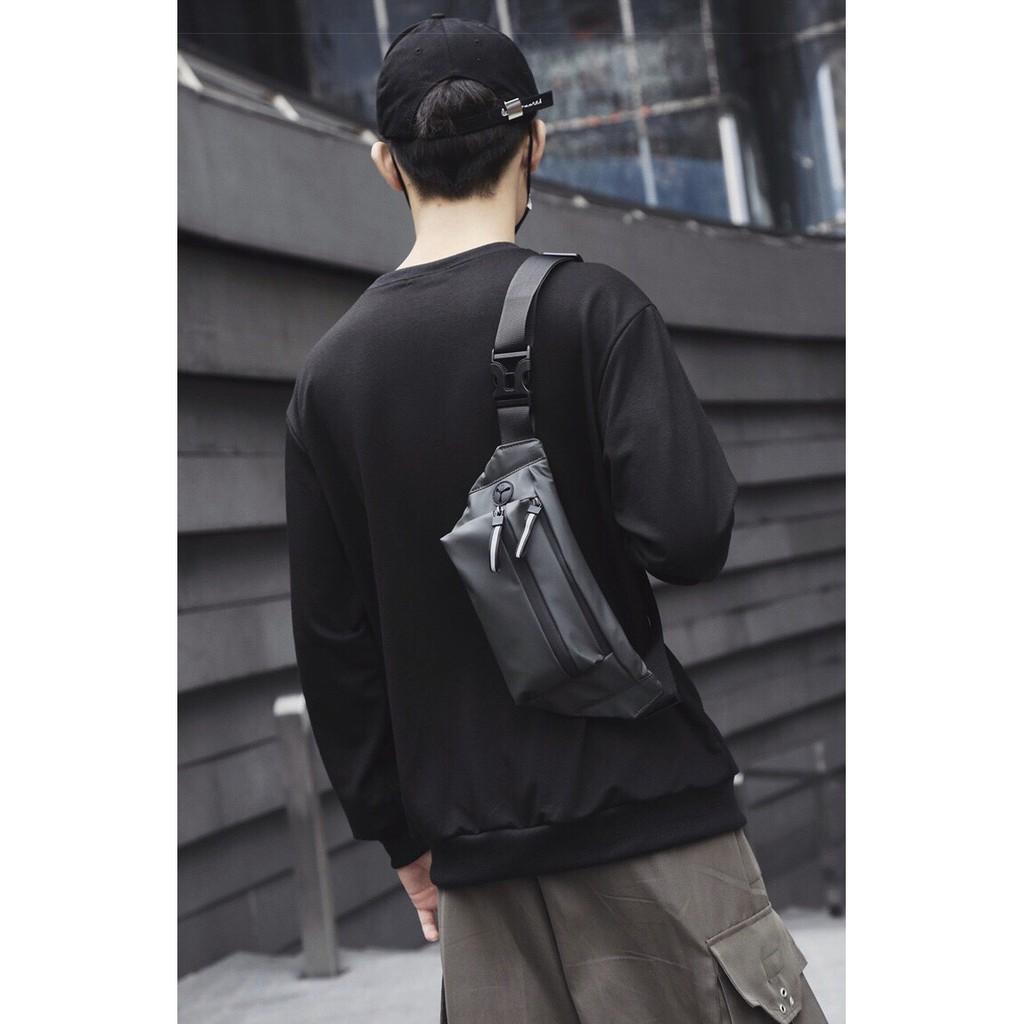 Túi bao tử da cao cấp chống nước HeyMister Unisex Bumbag T02