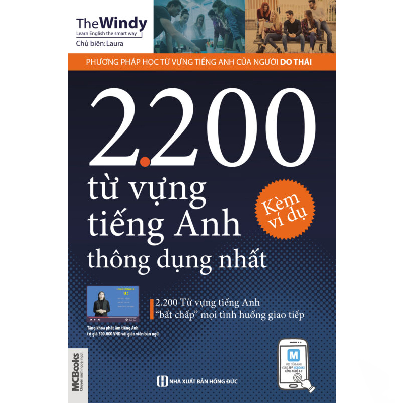 2200 Từ vựng tiếng Anh thông dụng nhất - TKBooks