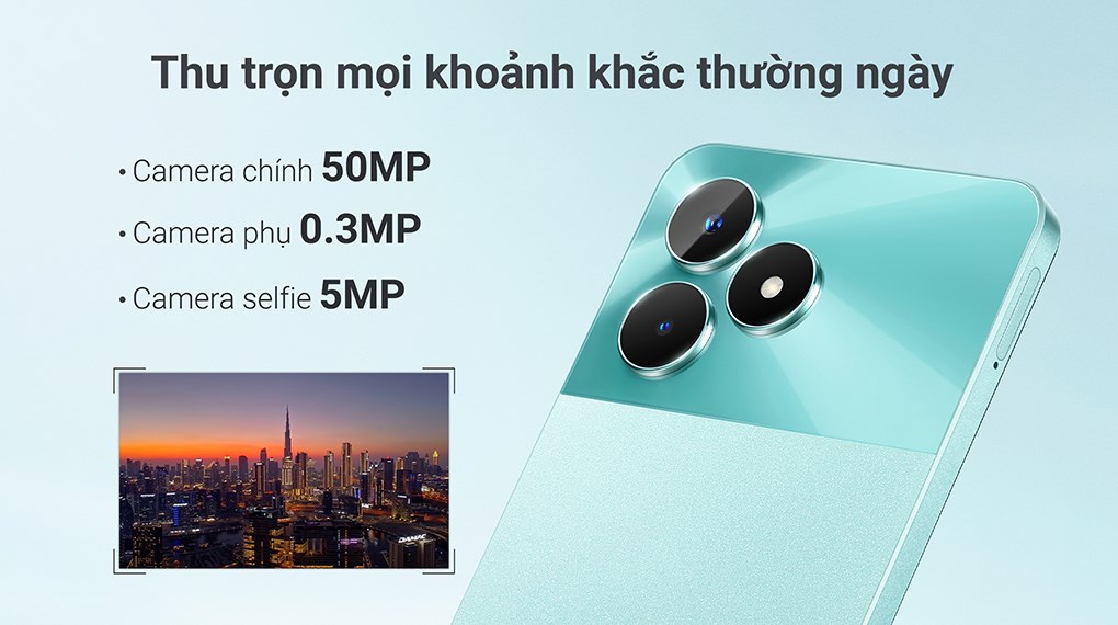 Điện thoại Realme C51 (4GB/128GB) - Hàng chính hãng 