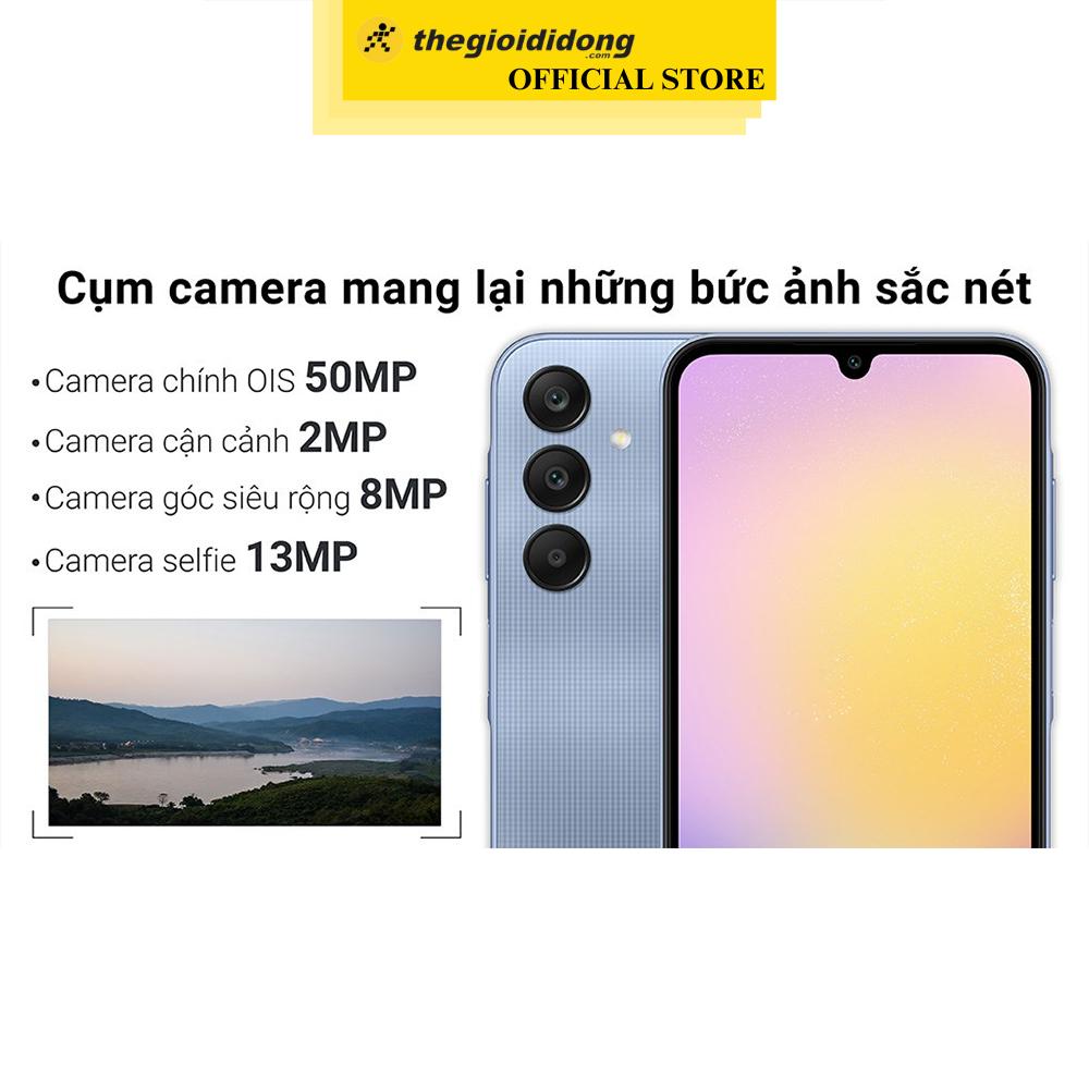 Điện thoại Samsung Galaxy A25 5G 8GB - Hàng Chính Hãng