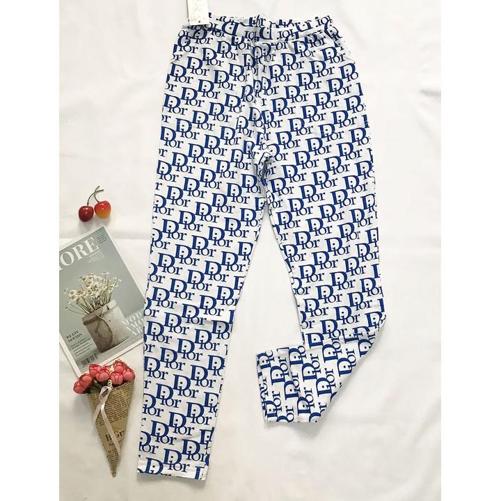 Quần legging dài bé gái từ 24-44kg thun cotton 4 chiều - QG35