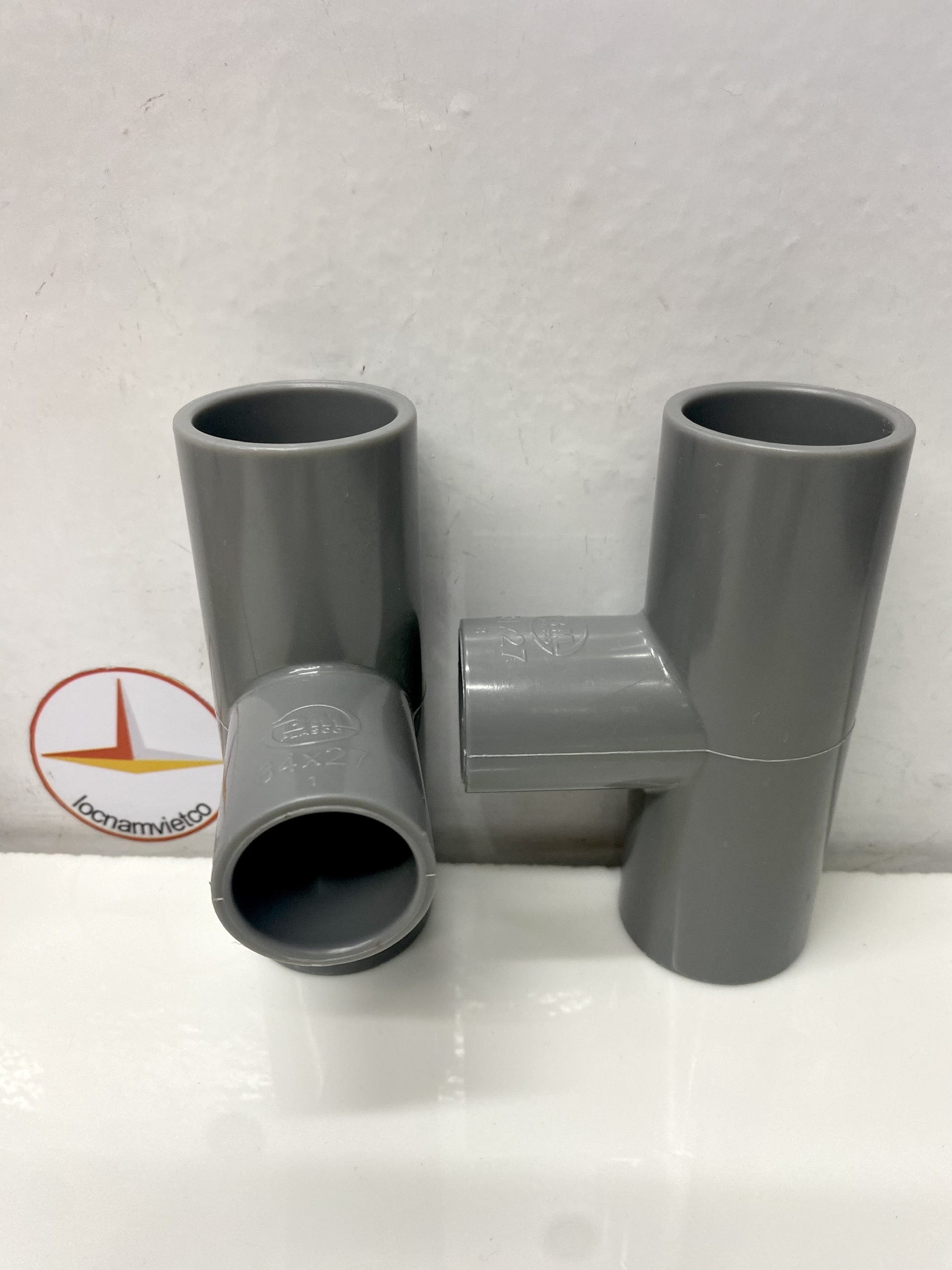 Tê giảm 34 x 27 nhựa PVC Bình Minh_T34x27
