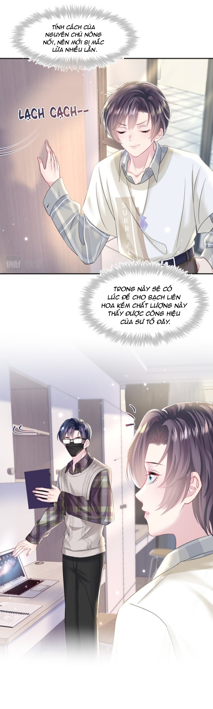 bạch liên hoa tuyệt mĩ dạy học online chapter 120 18