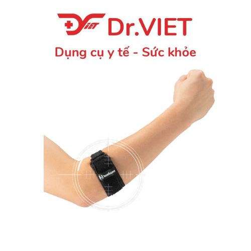Đai nẹp khuỷu tay nâng cao Bonbone ADV Sports Elbow – Freesize