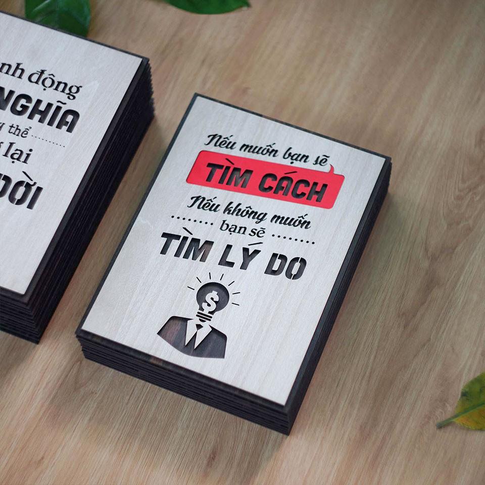 Tranh động lực trang trí văn phòng - Nếu muốn bạn sẽ tìm cách, nếu không muốn bạn sẽ tìm lý do