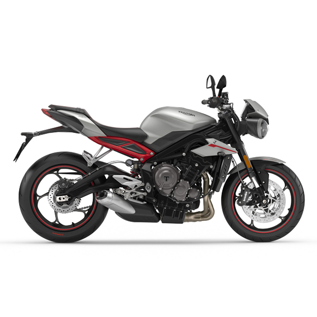 Xe Môtô Triumph Street Triple R (Low) - Bạc Nhám