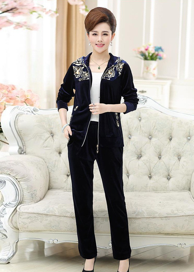 Bộ Đồ Nữ Cho Người Trung Niên, Người Lớn Tuổi NGT04 - Size 4XL