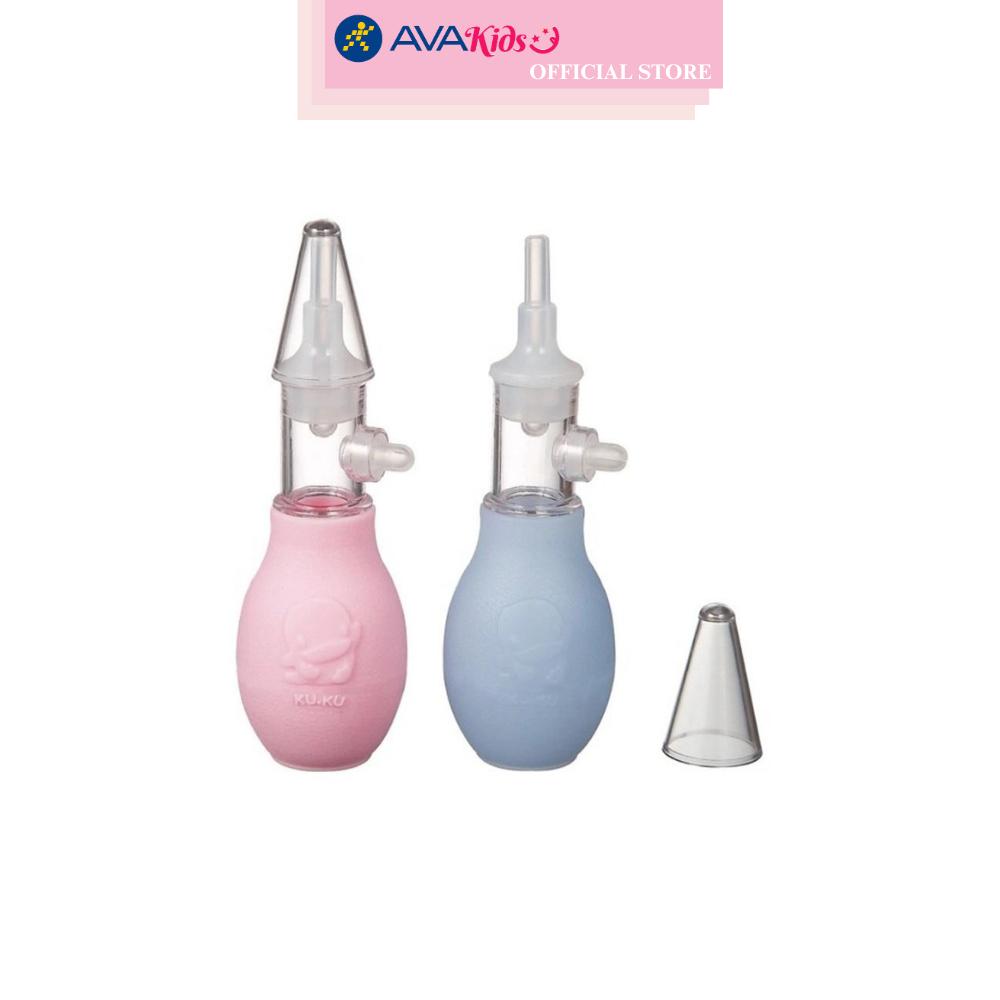 Dụng cụ hút mũi KuKu KU5373A dạng bóp có nắp đậy - Màu ngẫu nhiên