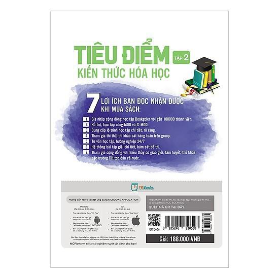 Sách - Tiêu Điểm Kiến Thức Hóa Học - Tập 2 ( tặng kèm bookmark sáng tạo )