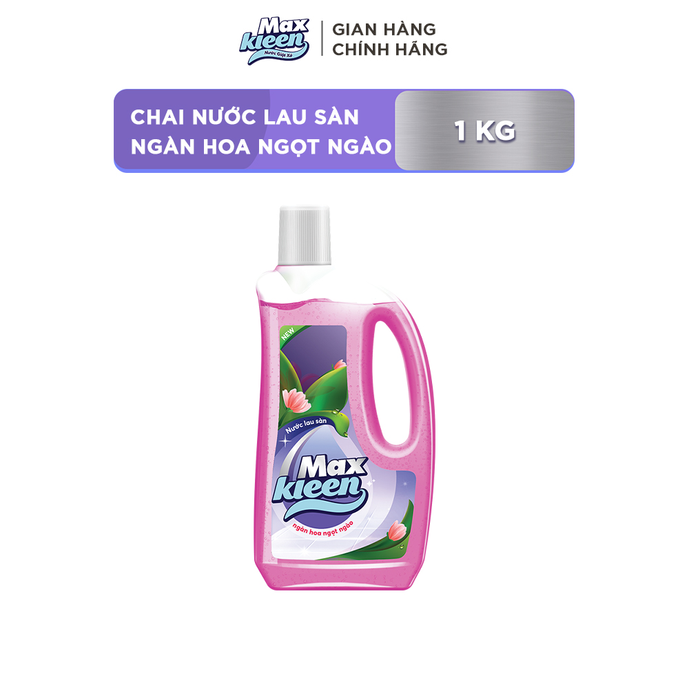 Chai Nước Lau sàn MaxKleen 1KG