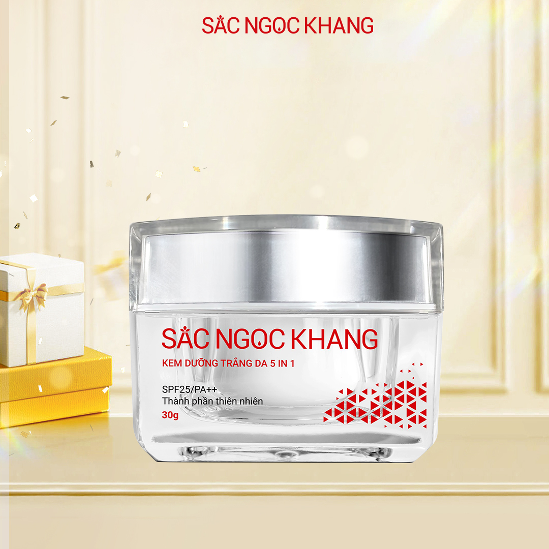 Kem dưỡng trắng da ban ngày 5 trong 1 Day Cream Sắc Ngọc Khang (Hộp 30ml)