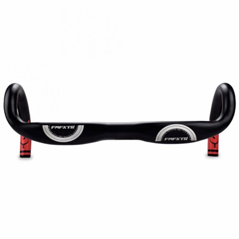 FMFXTR Bike Bent Handlebar Racing Windbreaker MTB Road Bicycle Aluminium Handlebar Folding Deadbike Bent Handlebar Bicycle Parts