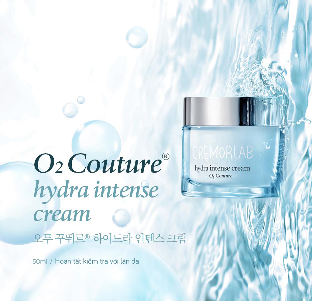 Kem dưỡng ẩm Cremorlab O2 Couture Hydra Intense