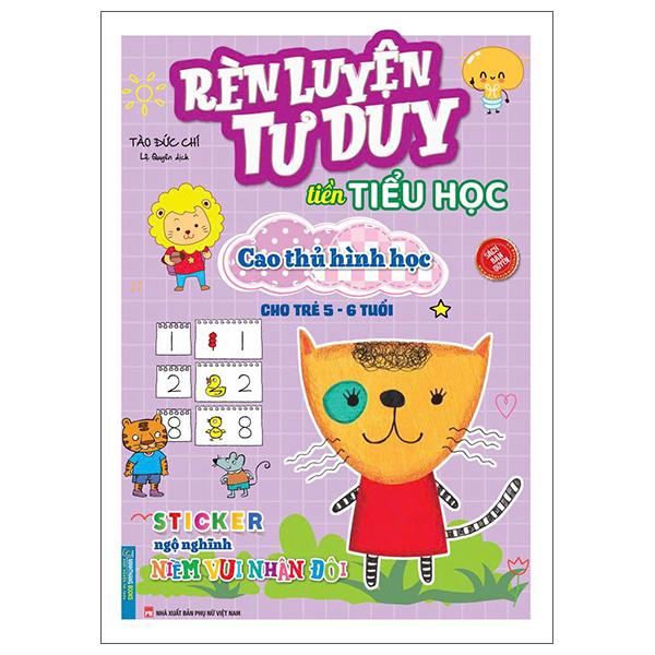 Sách - Rèn Luyện Tư Duy Tiền Tiểu Học - Cao Thủ Hình Học - Cho Trẻ 5-6 Tuổi
