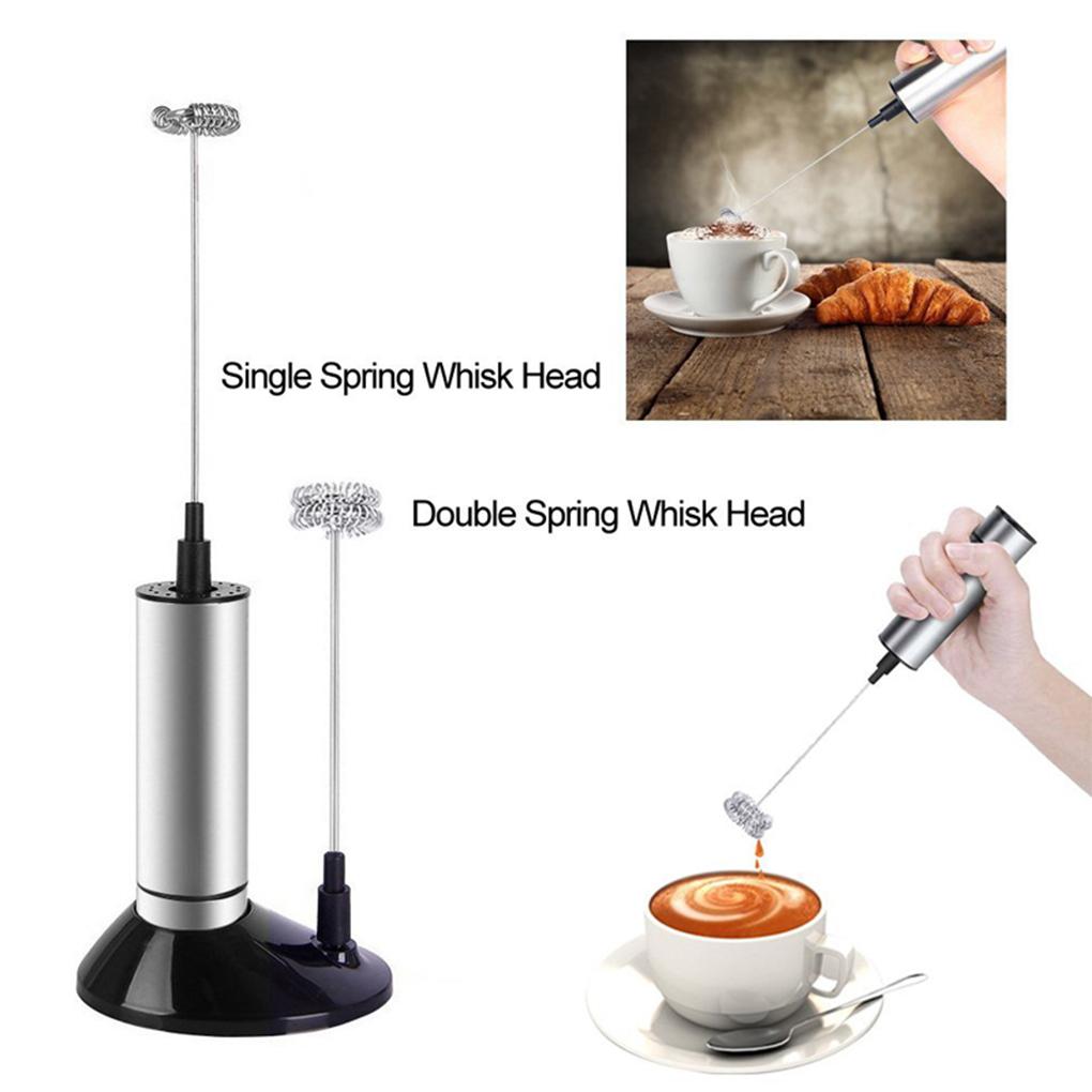 Điện Mini Trứng Sữa Be Frother Thép Không Gỉ Mạnh Mẽ Đánh Máy Máy Trộn Cầm Tay Sữa Sữa Rửa Mặt Foamer Cà Phê Máy Tạo Bọt