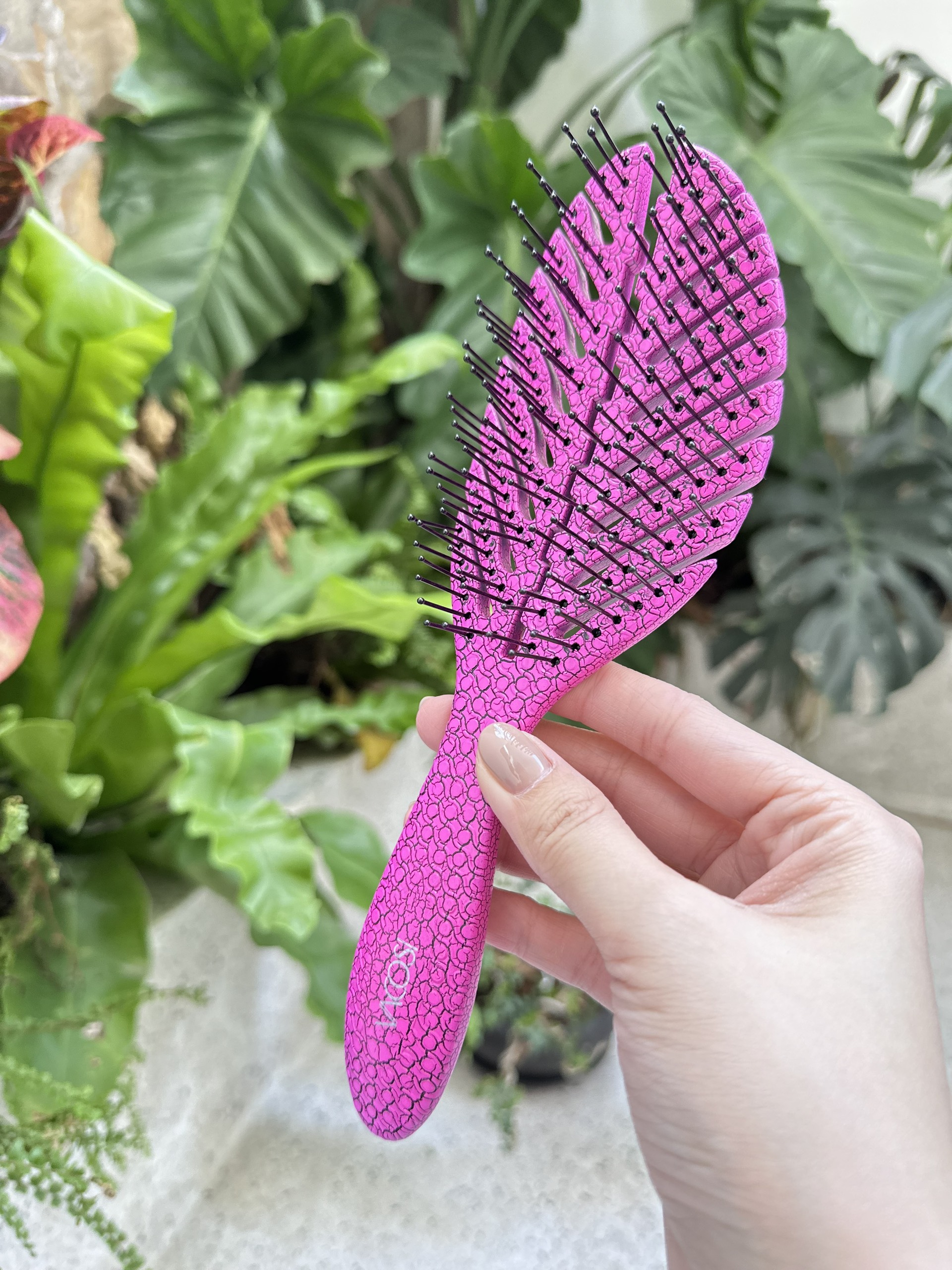 Lược chải tóc gỡ rối, Hồng VACOSI MAGENTA VENT DETANGLING HAIR BRUSH - C18