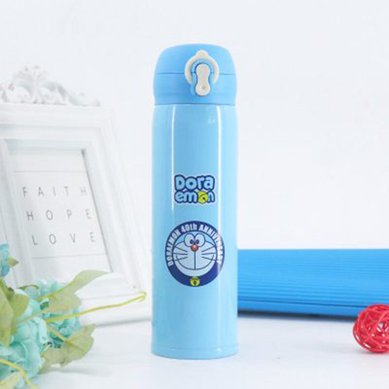 Bình giữ nhiệt, bình nước inox cao cấp 500ml DORAEMON_BN18