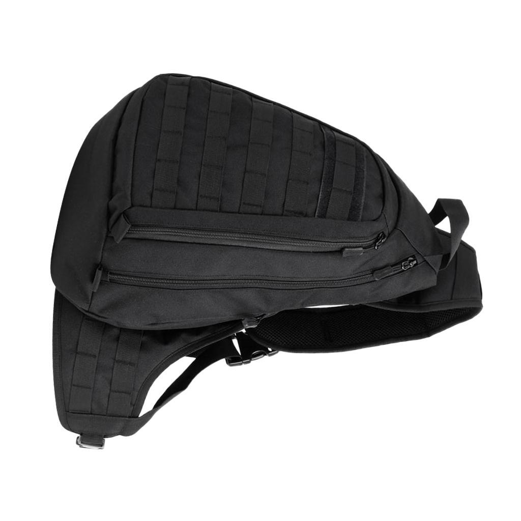 Durable, Adjustable,Large Capacity, Multifunctional Outdoor MOLLE Single Shouder Bag Chest Pack Crossbody Bag Mountaineering Hiking Backpacks Rucksacks Pouch
