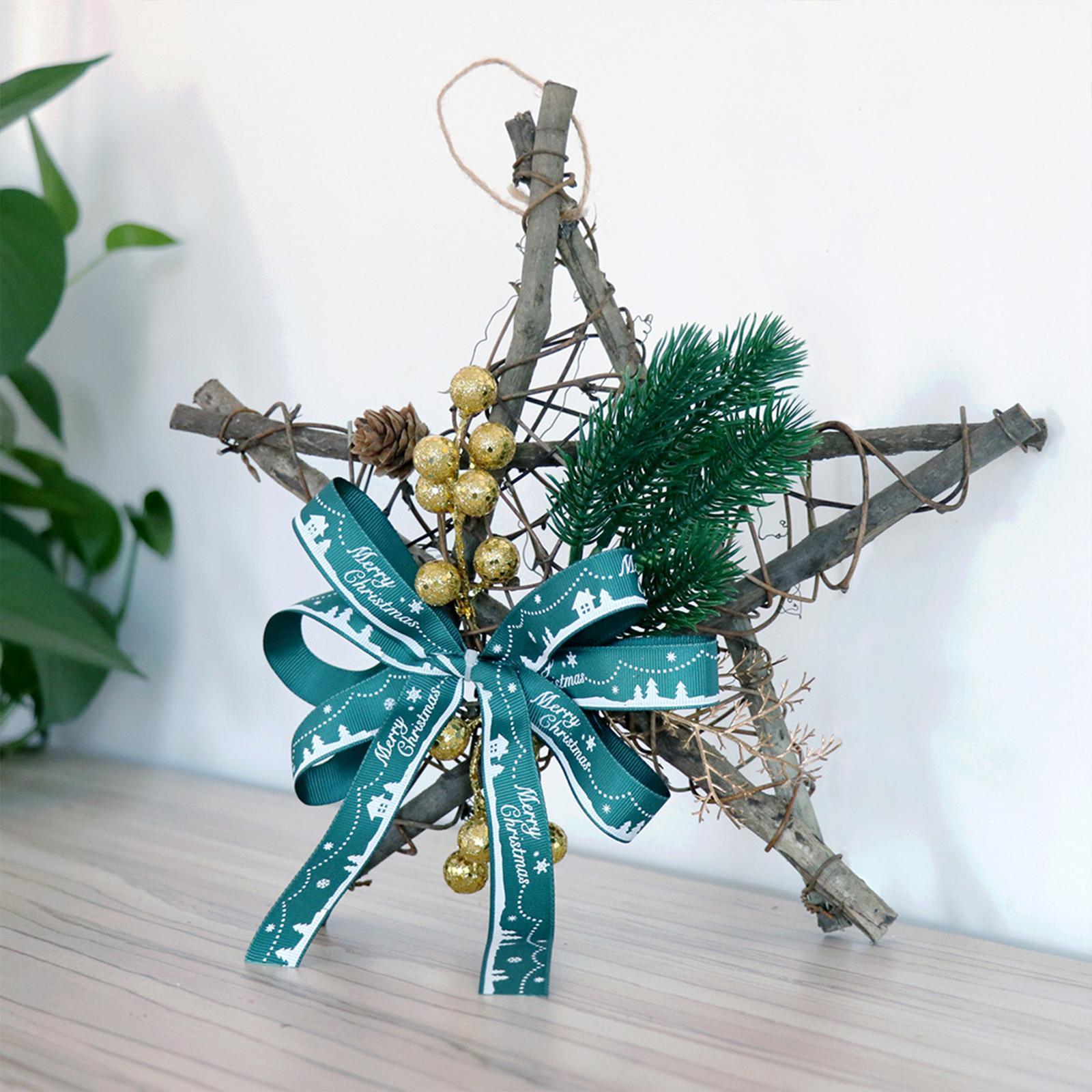 Christmas Wreath for Door Nordic Christmas Garland for Party Festival Decor