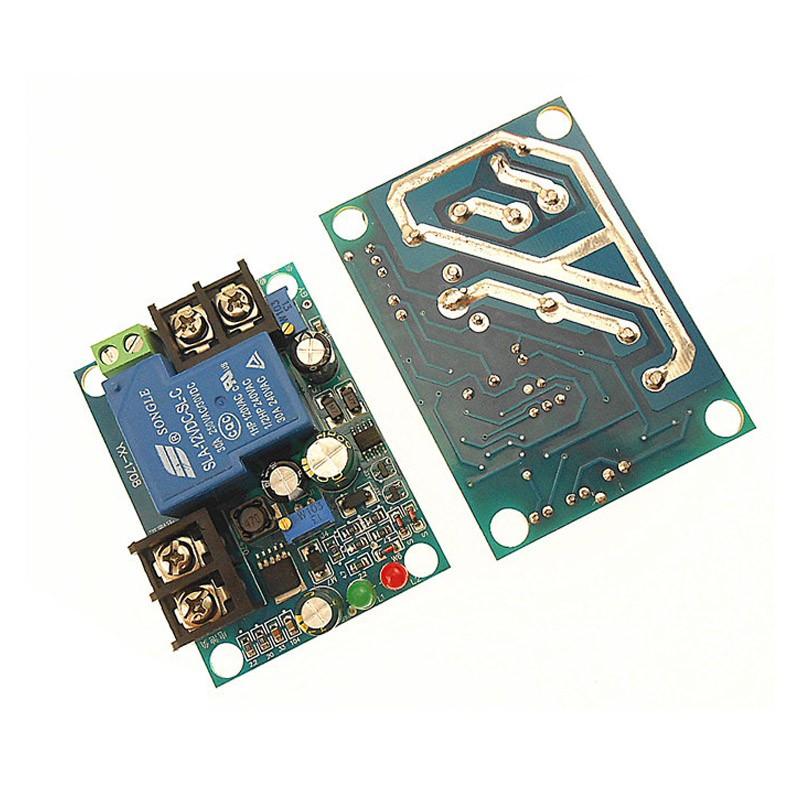 Module mạch kiểm soát và điều khiển tự động sạc bình ắc quy YX1708 -12VDC 30A
