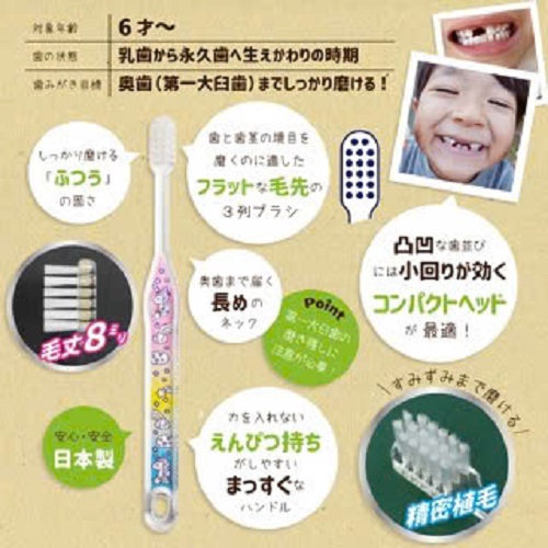 Set 2 Cây Bàn Chải Đánh Răng Cho Bé Từ 04~09 Tuổi DKH – 287KB Màu Xanh Khủng Long