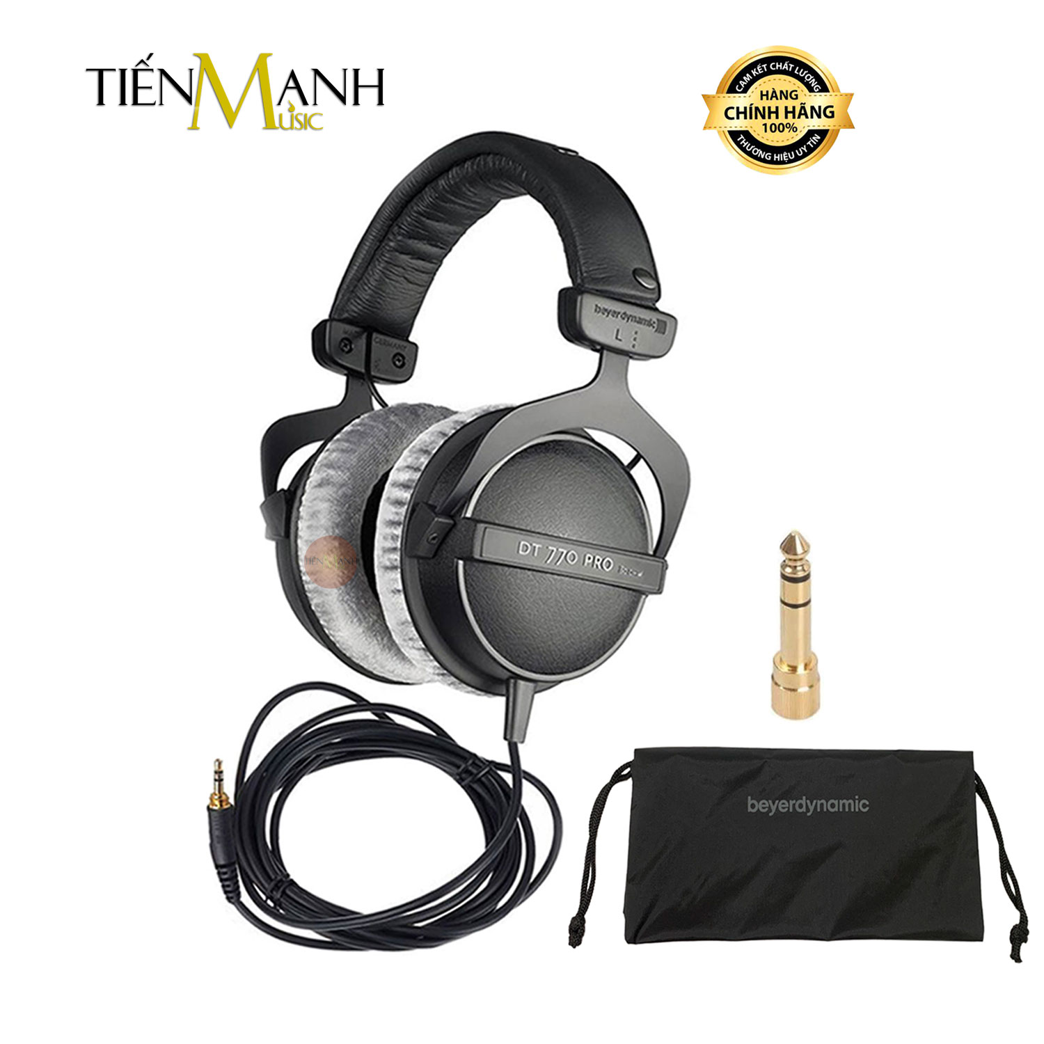 Tai Nghe Kiểm Âm Beyerdynamic DT770 Pro 32, 80, 250 Ohm - DT 770 Beyer Dynamic Close Back Studio Monitor Hàng Chính Hãng