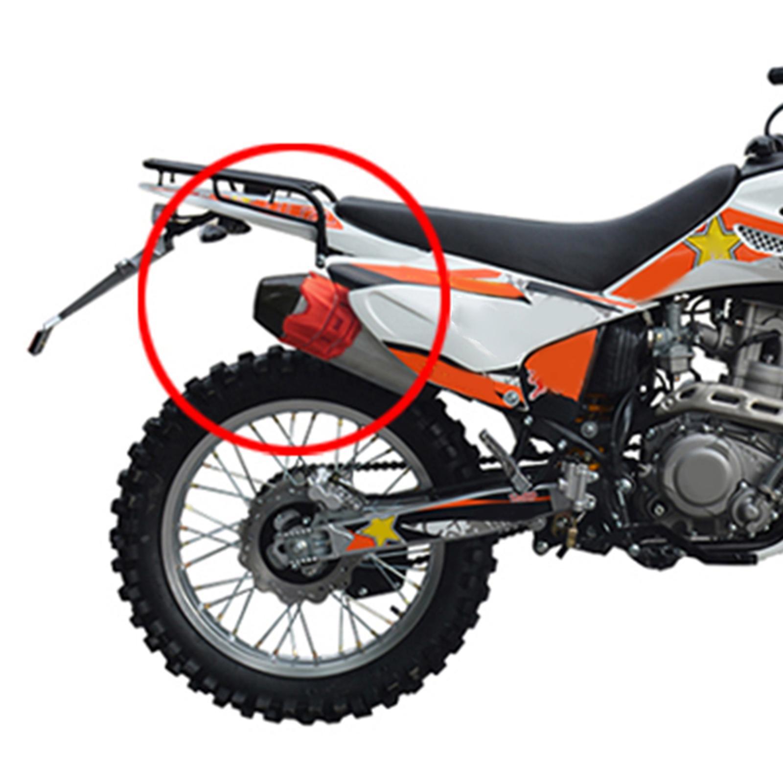 Universal Motorcycle Exhaust Silencer Protector Guard Heat-resist 2/ 4 Stroke