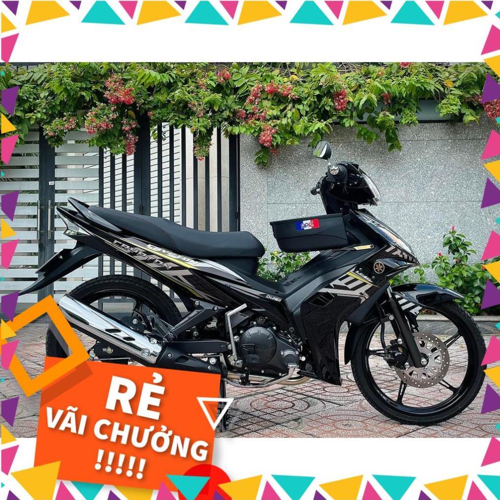 Tem Rời Exciter 2009 Mẫu Đen Bạc Vàng Chữ Crypton