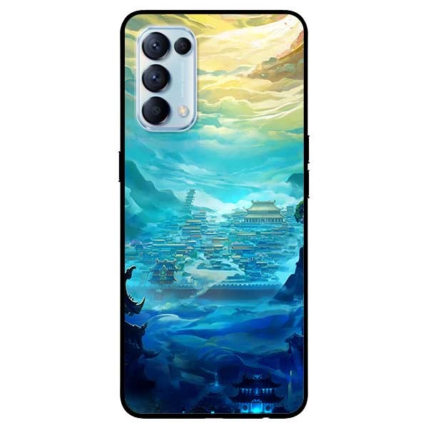 Ốp lưng dành cho Oppo Reno 5 mẫu Cổng Trời